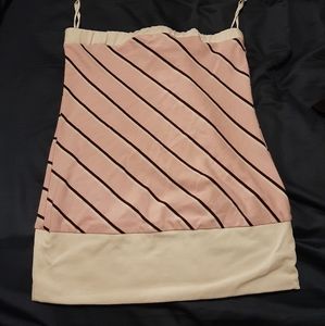 Z.RO Pink Striped Camisole Vintage